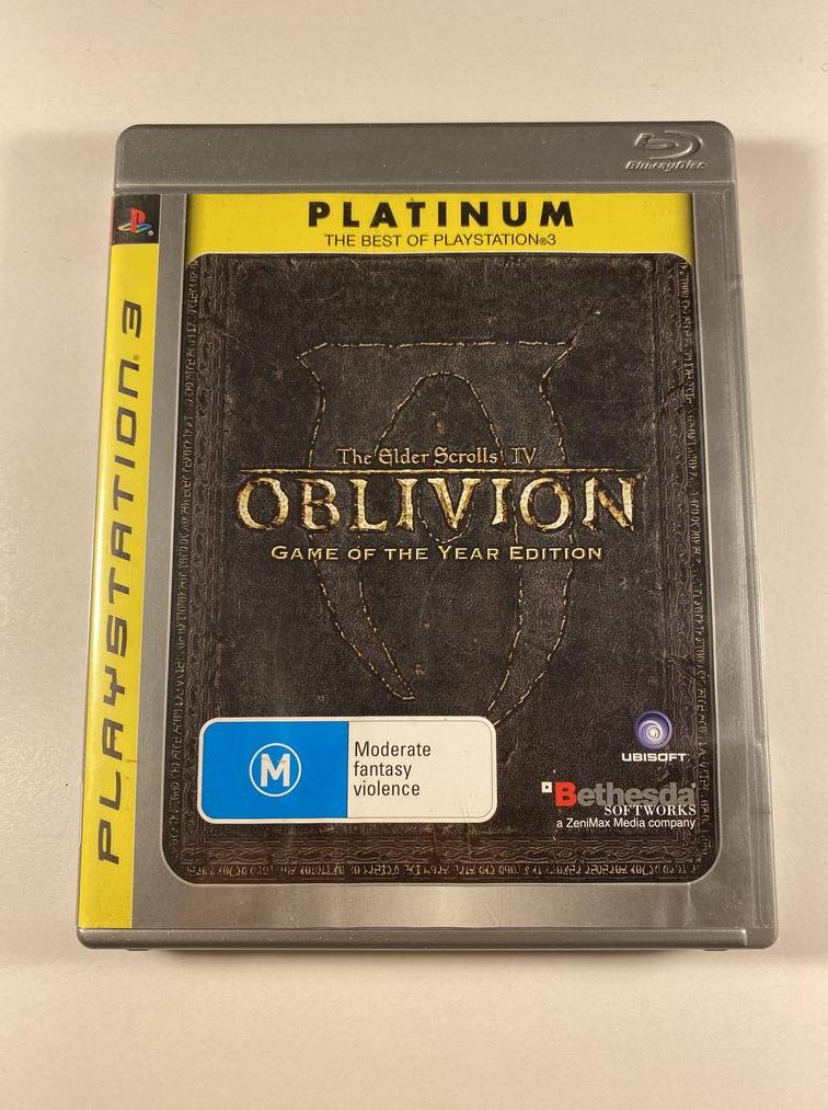 The Elder Scrolls IV Oblivion Game Of The Year Edition Sony PlayStation 3 PAL