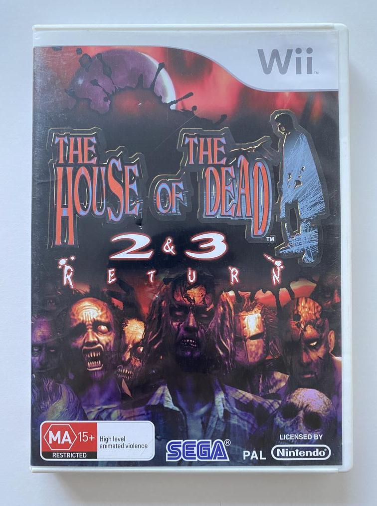 The House Of The Dead 2 And 3 Return Nintendo Wii