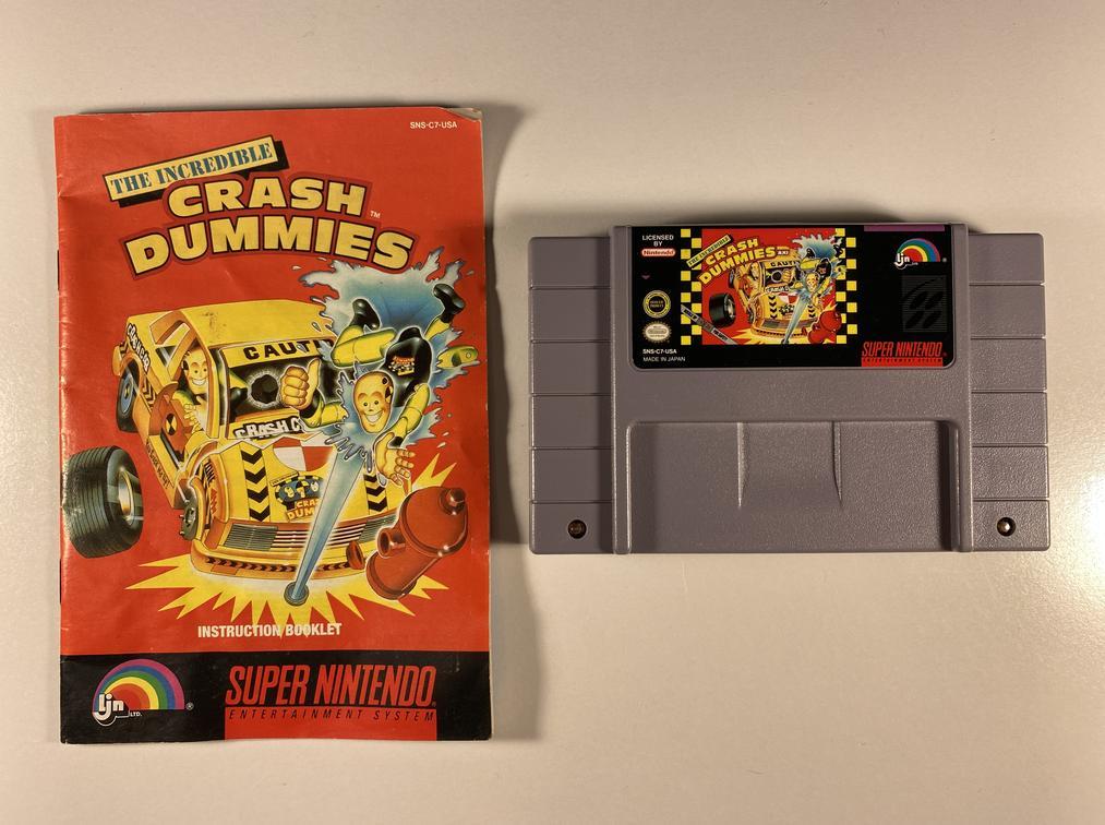 The Incredible Crash Dummies Nintendo SNES