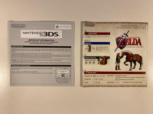 The Legend Of Zelda Ocarina Of Time 3D Nintendo 3DS PAL