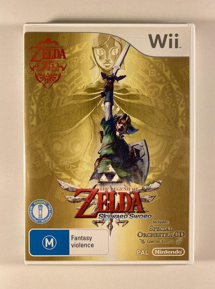 The Legend Of Zelda Skyward Sword Limited Edition Nintendo Wii