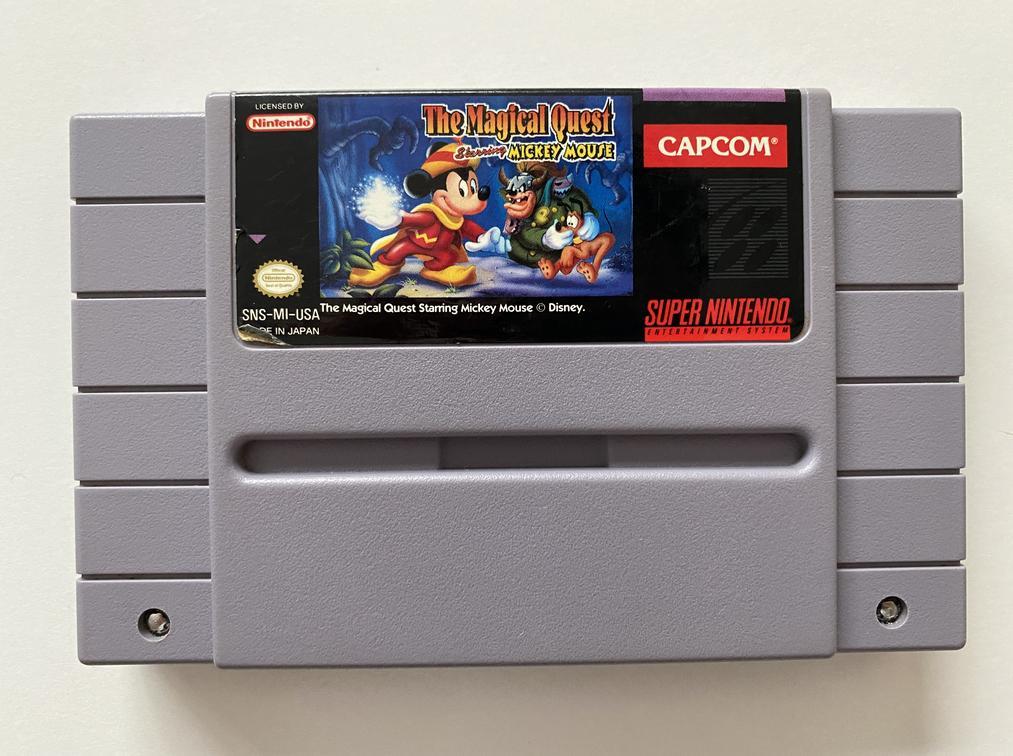 The Magical Quest Starring Mickey Mouse Nintendo SNES