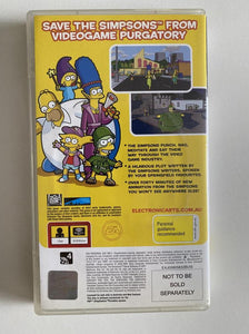 The Simpsons Game Sony PSP PAL