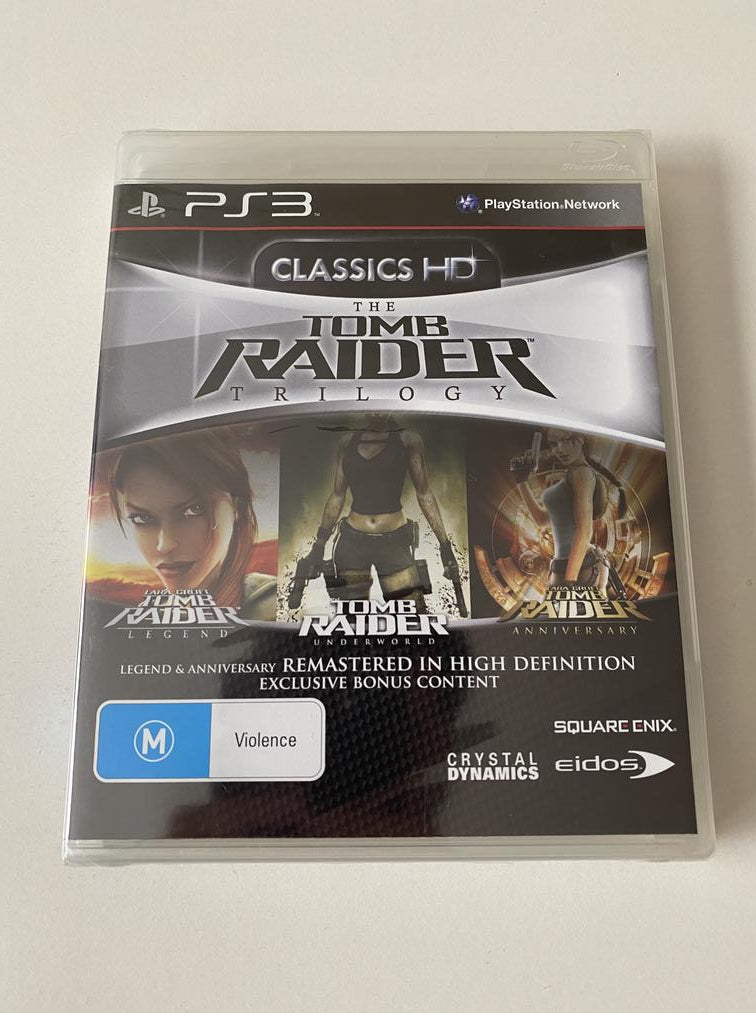Trilogy Tomb Raider Ps3 Games The Tomb Raider Trilogy (Sony