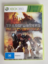 Load image into Gallery viewer, Transformers Fall Of Cybertron Microsoft Xbox 360