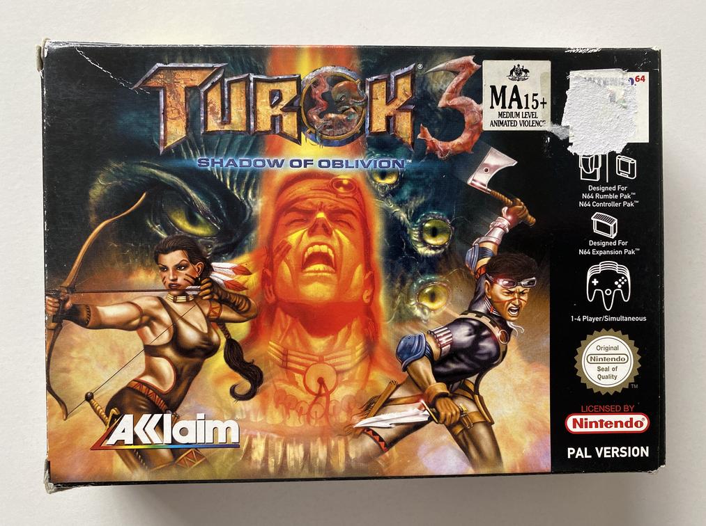 Turok 3 n64 hotsell