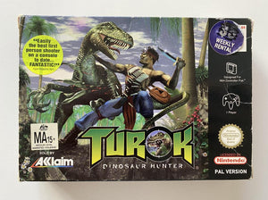 Turok Dinosaur Hunter Boxed (Nintendo 64) GameFleets