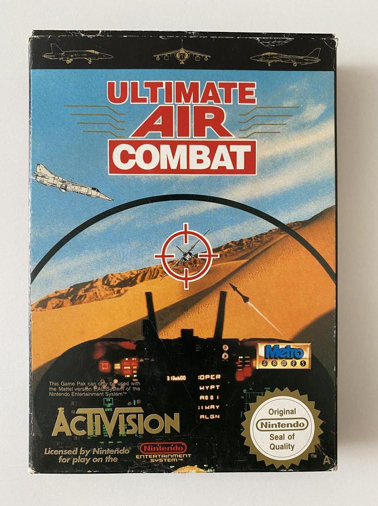 Ultimate Air Combat Boxed Nintendo NES