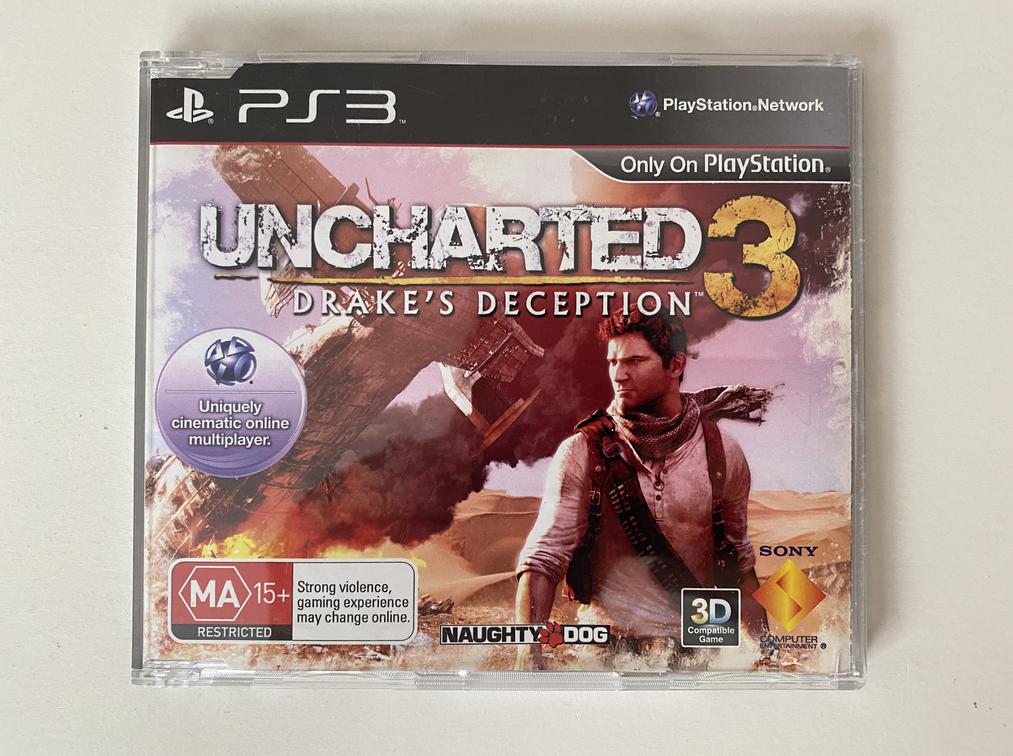 Uncharted Drake's Deception Promo Disc (Sony PlayStation