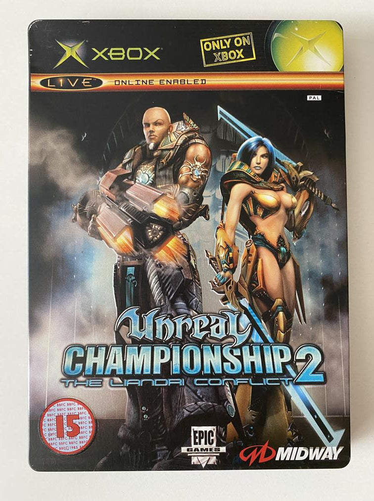 Unreal Championship 2 The Liandri Conflict Steelbook Edition Microsoft Xbox