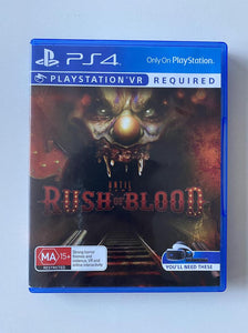 Until Dawn Rush Of Blood Sony PlayStation 4