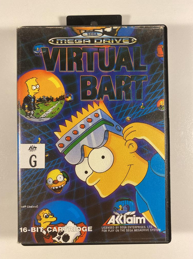 Virtual Bart Sega Mega Drive