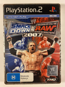 WWE Smackdown VS Raw 2007 Steelbook Edition