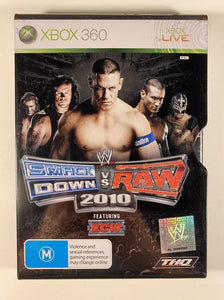 WWE Smackdown VS Raw 2010 Steelbook Edition Microsoft Xbox 360