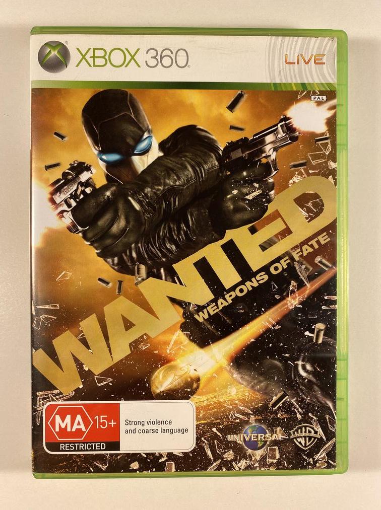 Wanted Weapons of Fate Microsoft Xbox 360