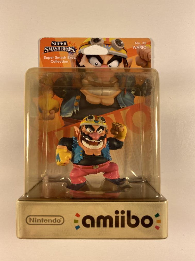 Wario 32 Nintendo Amiibo Super Smash Bros Collection GameFleets