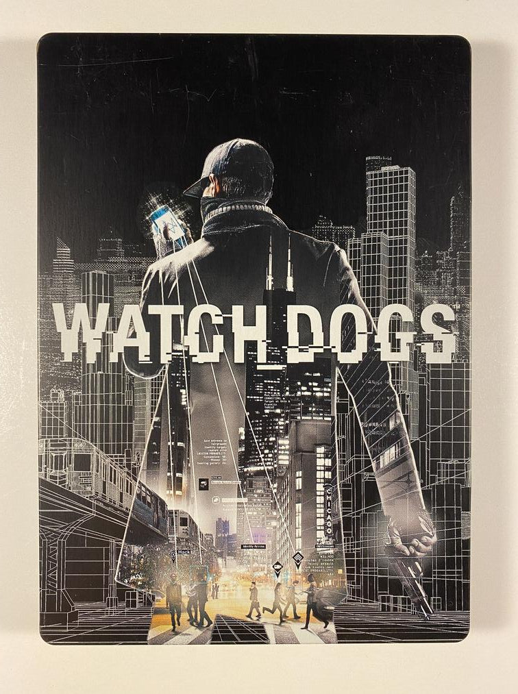Watch Dogs Steelbook Edition No Game Microsoft Xbox 360