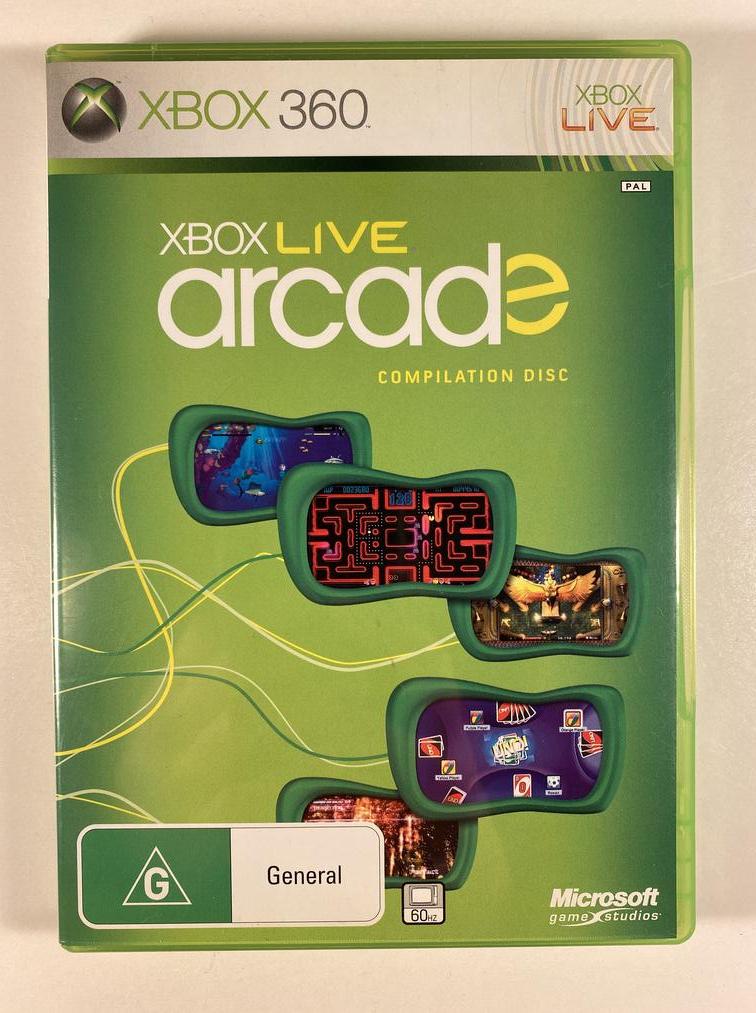 Xbox Live Arcade Compilation Disc Microsoft Xbox 360