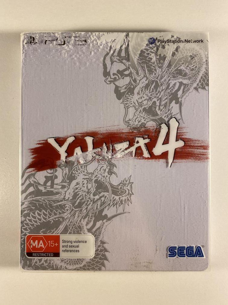 Yakuza 4 Shiro Steelbook Edition Sony PlayStation 3 PAL