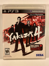 Load image into Gallery viewer, Yakuza 4 Sony PlayStation 3