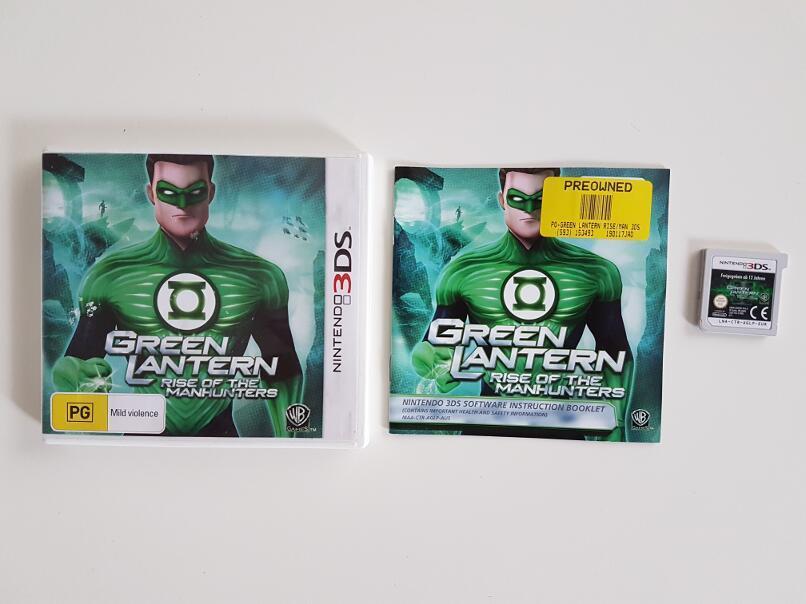 Green Lantern Rise Of The Manhunters Nintendo 3DS